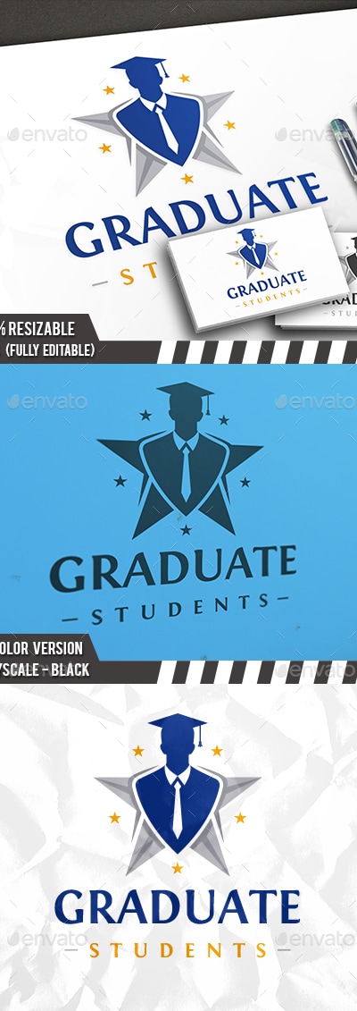 College Star Logo, Logo Templates | GraphicRiver