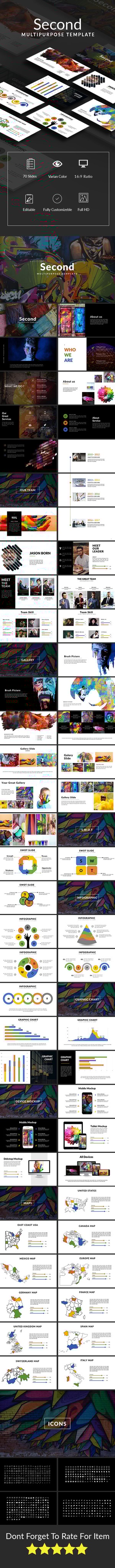Second Multipurpose Template, Presentation Templates | GraphicRiver