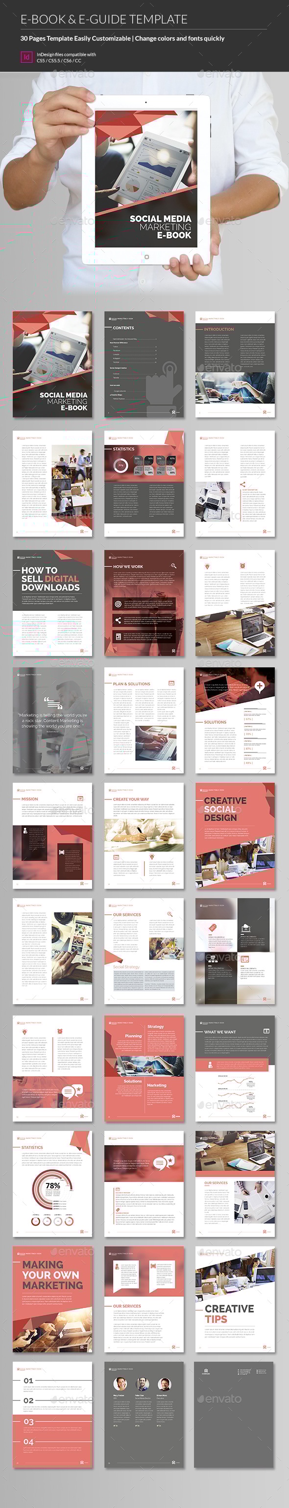 Ebook Eguide Template, ePublishing | GraphicRiver