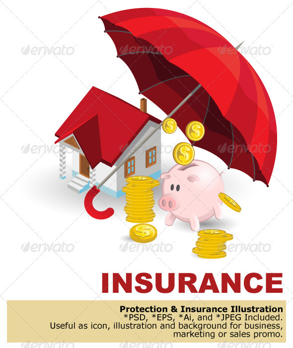 Insurance Protection, Vectors | GraphicRiver