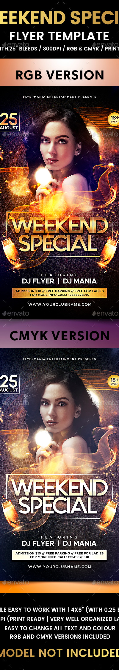 Weekend Special Flyer Template, Print Templates | GraphicRiver
