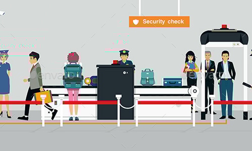 Security Check, Vectors | GraphicRiver