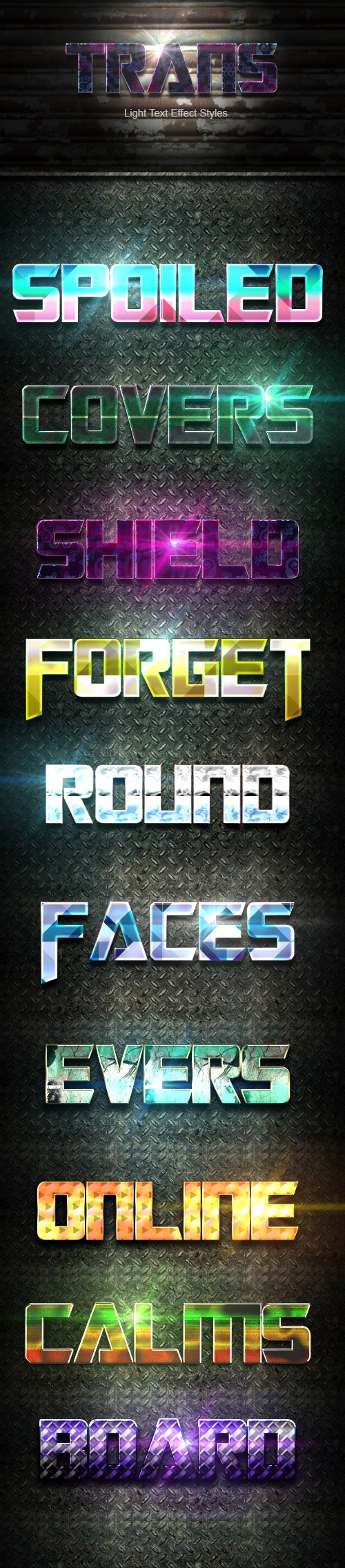 Trans Text Effect V49, Add-ons | GraphicRiver