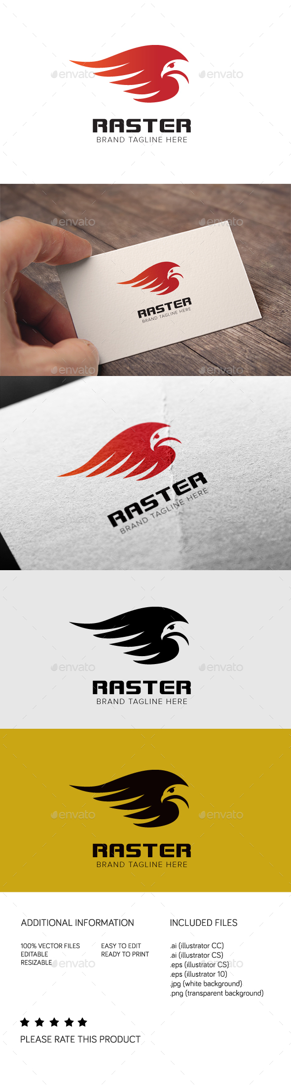 Raster Logo, Logo Templates | GraphicRiver