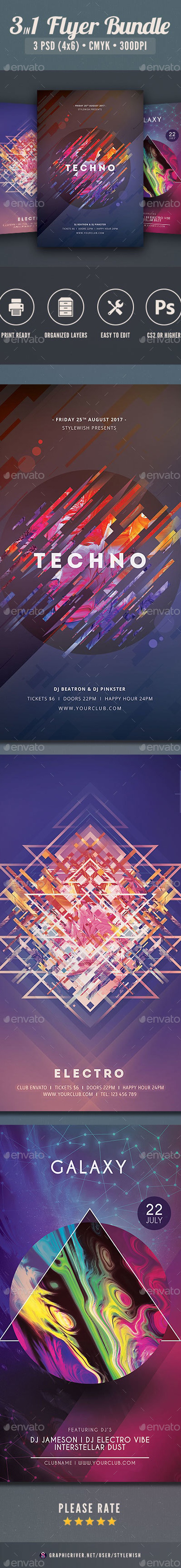 Abstract Flyer Bundle Vol.03, Print Templates | GraphicRiver