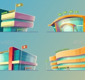 Set of Vector Cartoon Illustrations, Various, Vectors | GraphicRiver