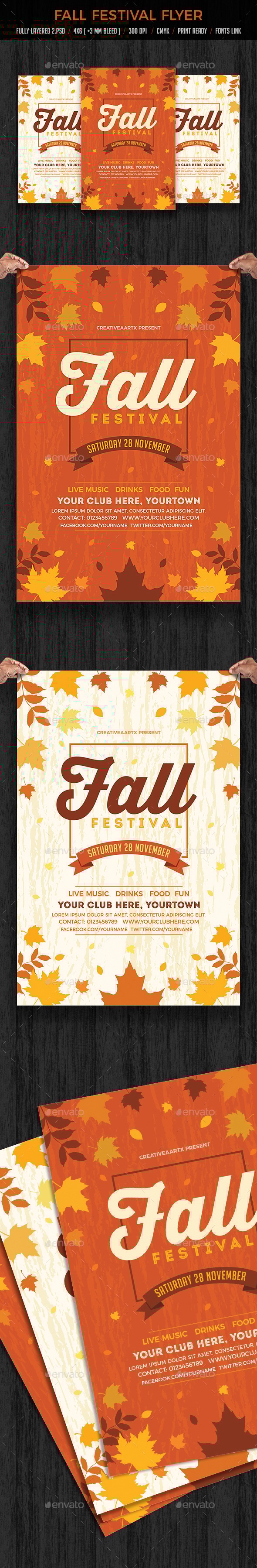 Fall, Print Templates | GraphicRiver
