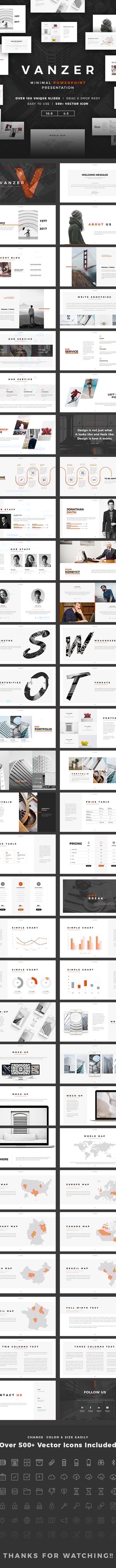 Vanzer Powerpoint, Presentation Templates | GraphicRiver
