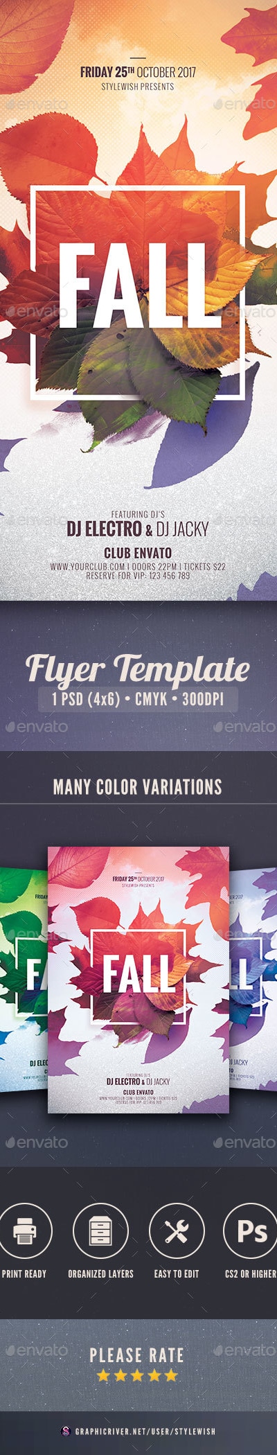 Fall Flyer, Print Templates | GraphicRiver