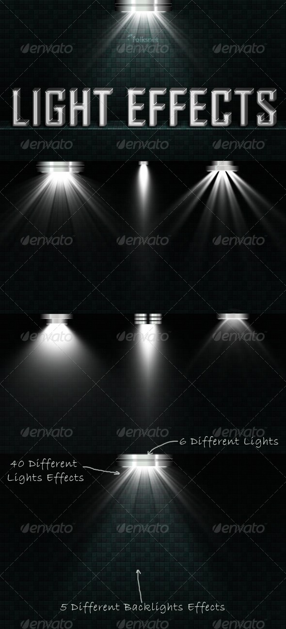 Light Effects Set 2, Graphics | GraphicRiver