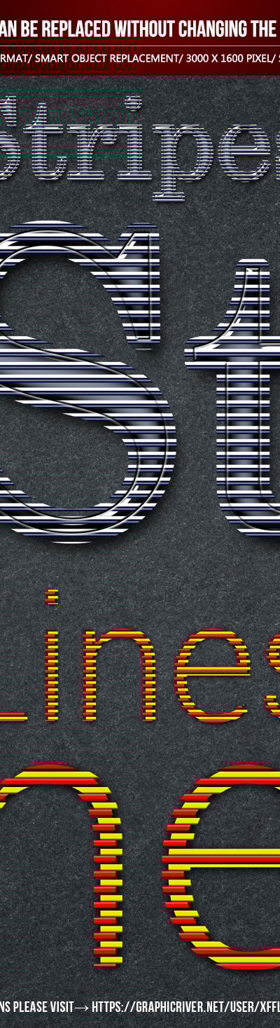 Lines Text Effects, Add-ons | GraphicRiver