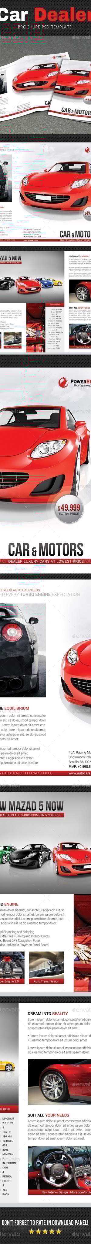 Automotive Brochure 2, Print Templates | GraphicRiver