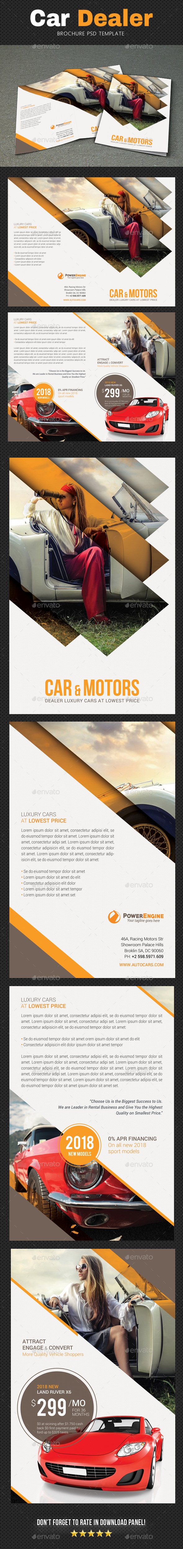 Automotive Brochure 3, Print Templates | GraphicRiver
