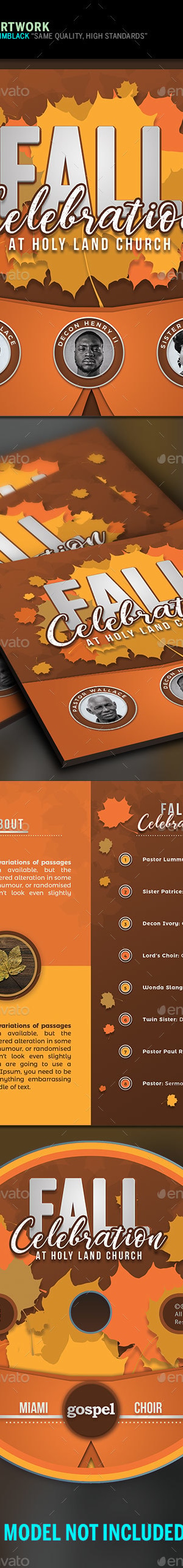 Fall Celebration CD Artwork Template, Print Templates | GraphicRiver