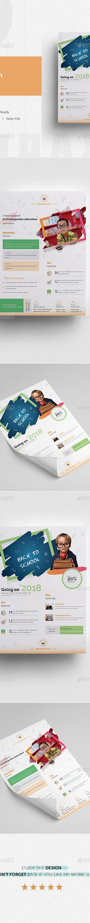 Education Flyer, Print Templates | GraphicRiver
