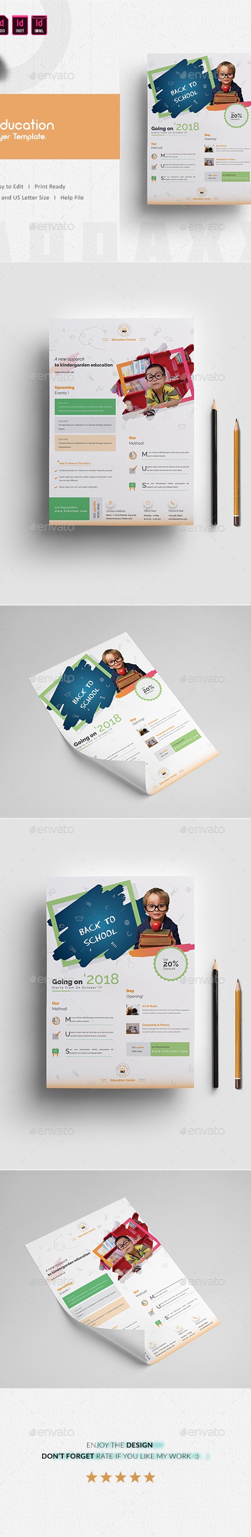 Education Flyer, Print Templates | GraphicRiver