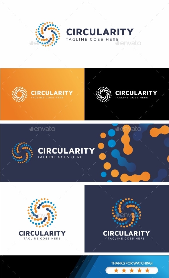 Circularity - Rotation Points, Logo Templates | GraphicRiver
