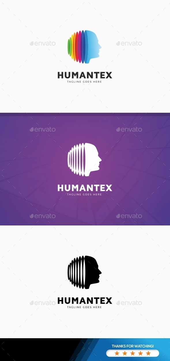 Human Technology Logo, Logo Templates | GraphicRiver