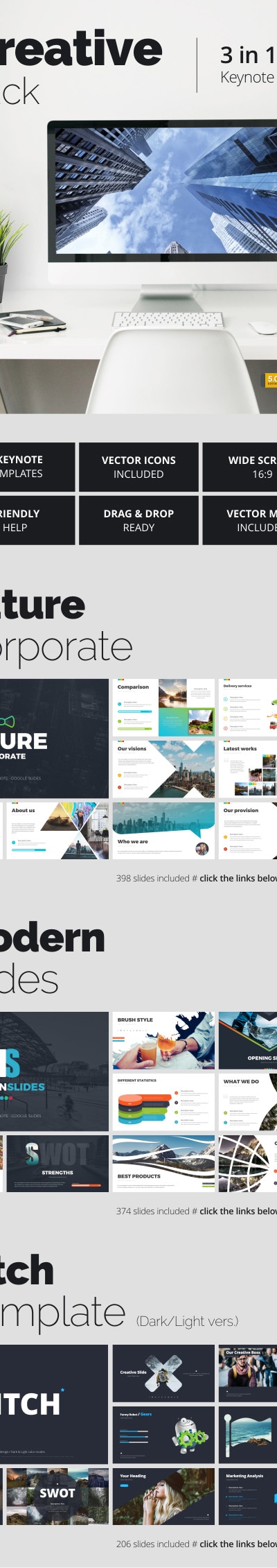 Creative Pack, Presentation Templates | GraphicRiver