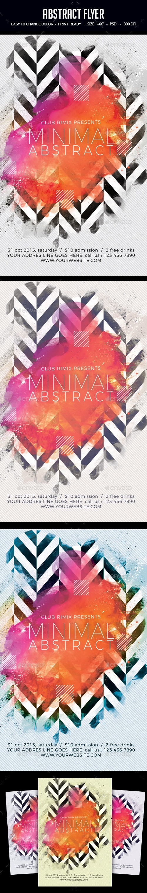 Abstract Flyer, Print Templates | GraphicRiver