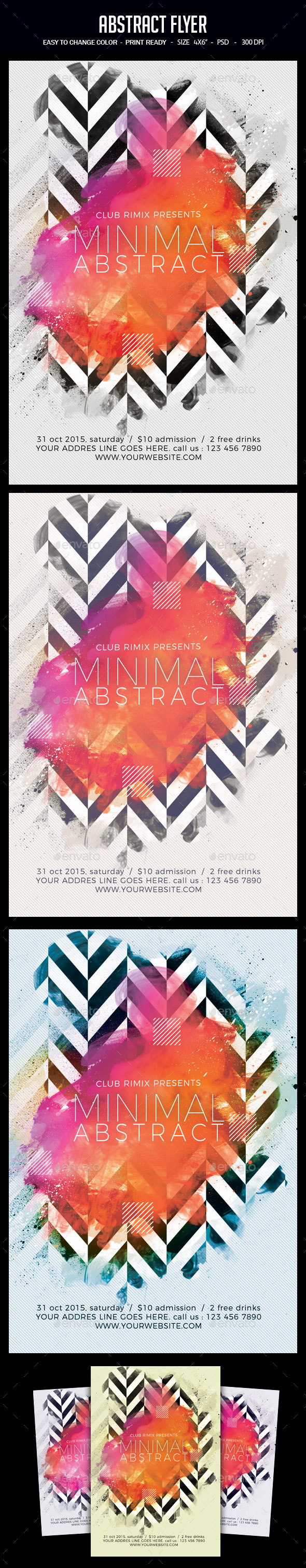 Abstract Flyer, Print Templates | GraphicRiver