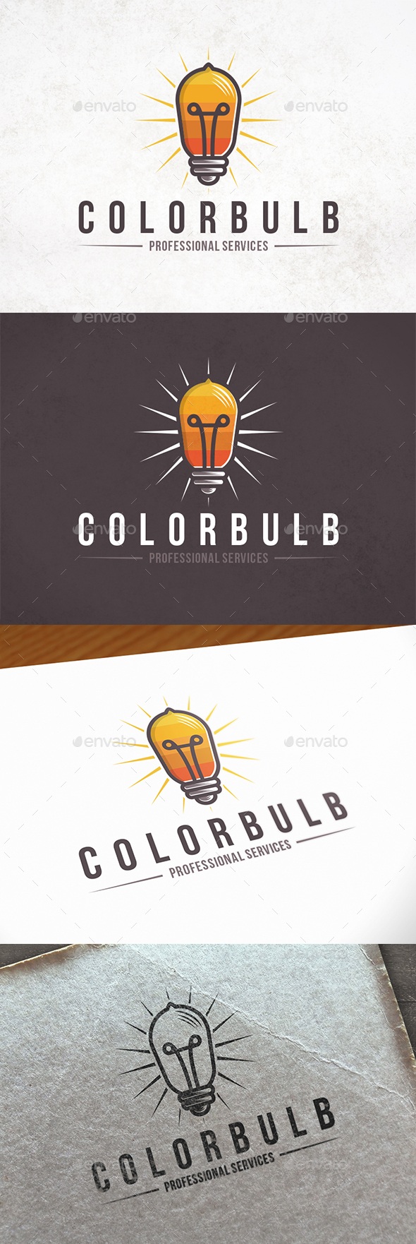 Light Colors Logo Template, Logo Templates | GraphicRiver