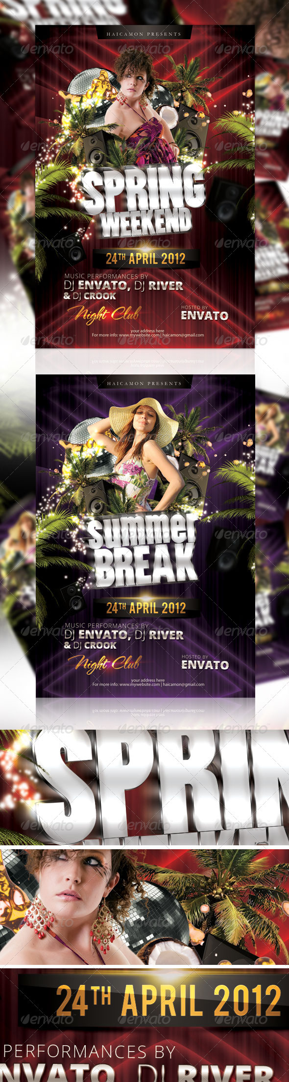 Spring Weekend Flyer, Print Templates | GraphicRiver