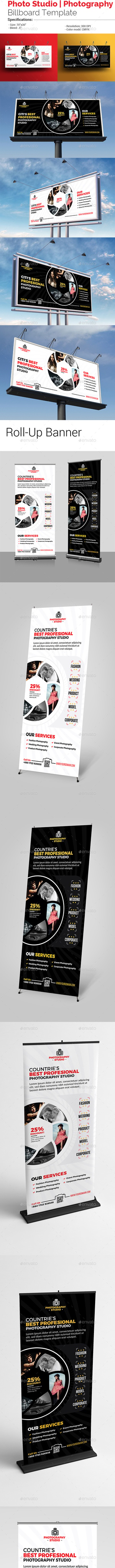 Photo Studio | Photography Signage Bundle, Print Templates | GraphicRiver