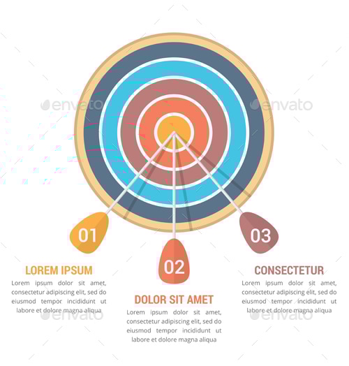 Target Infographics, Infographics | GraphicRiver