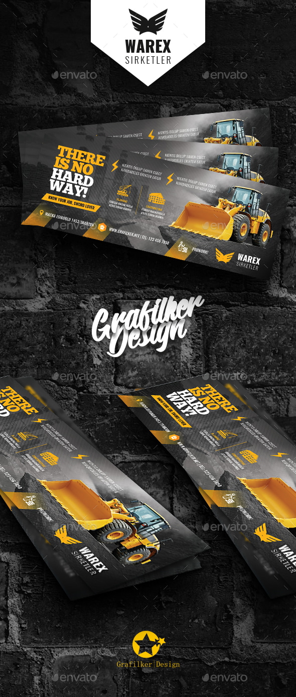 Construction Cover Templates, Web Elements | GraphicRiver