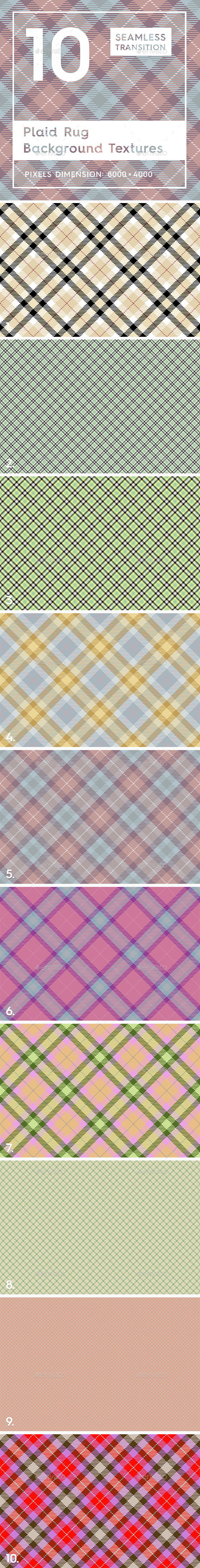 10 Plaid Rug Background Textures, Graphics | GraphicRiver