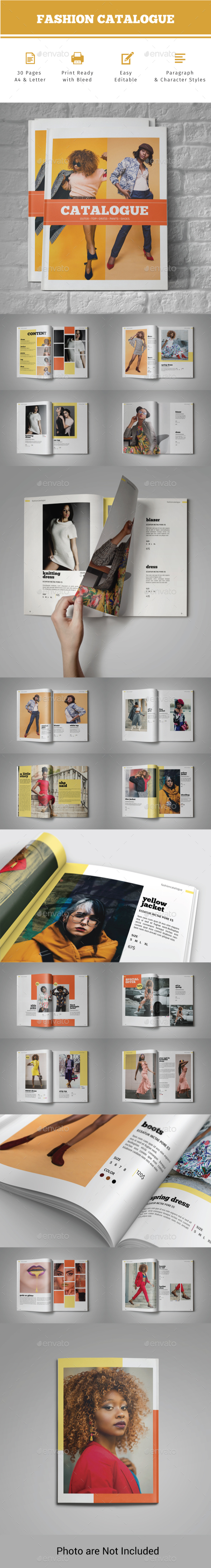 Indesign Catalog Template, Print Templates | GraphicRiver