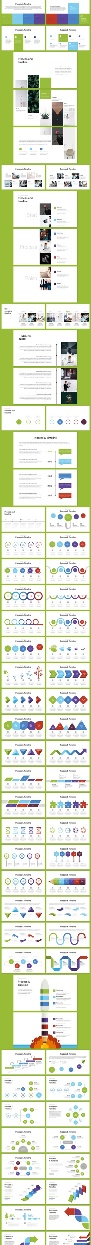 Process & Timeline Powerpoint Slides, Presentation Templates | GraphicRiver