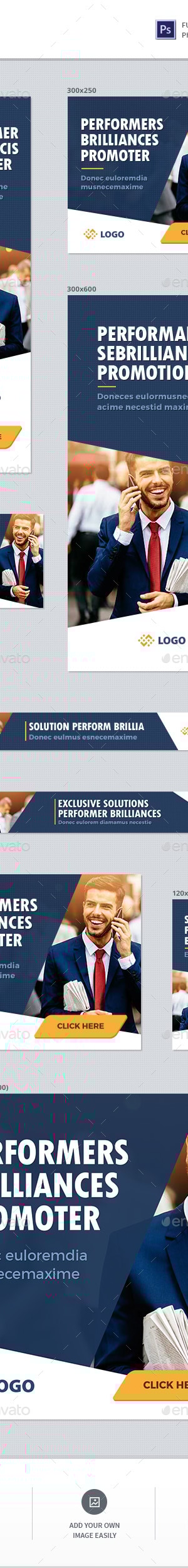 Corporate Banners, Web Elements | GraphicRiver