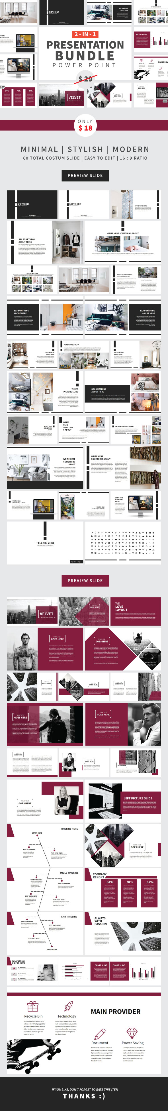 Bundle PPTX 2 in 1, Presentation Templates | GraphicRiver