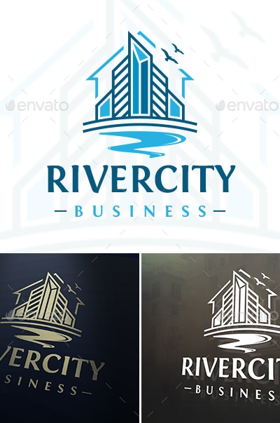 River City Logo, Logo Templates | GraphicRiver