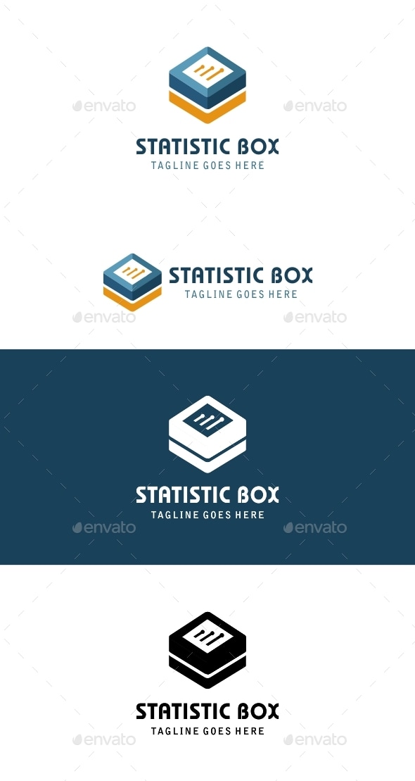 Statistic Box, Logo Templates | GraphicRiver