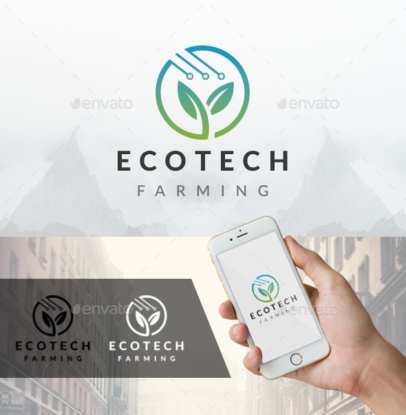 Eco Tech Logo, Logo Templates | GraphicRiver