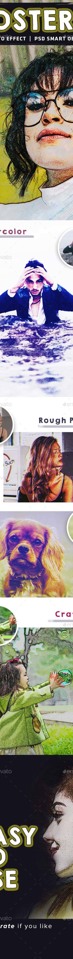 Poster Photo Effects, Graphics | GraphicRiver