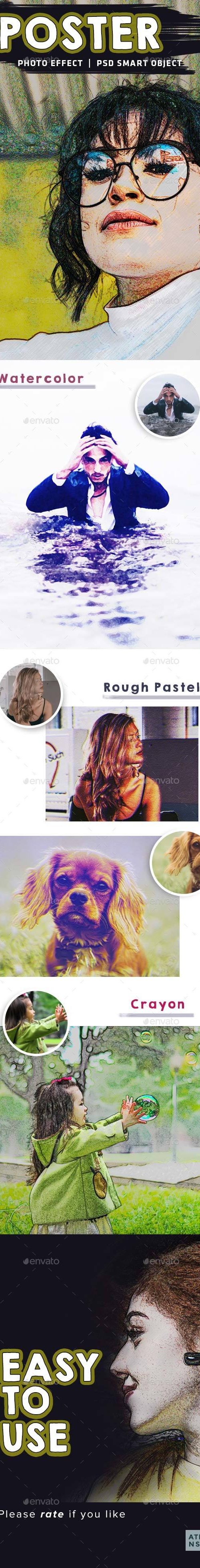 Poster Photo Effects, Graphics | GraphicRiver