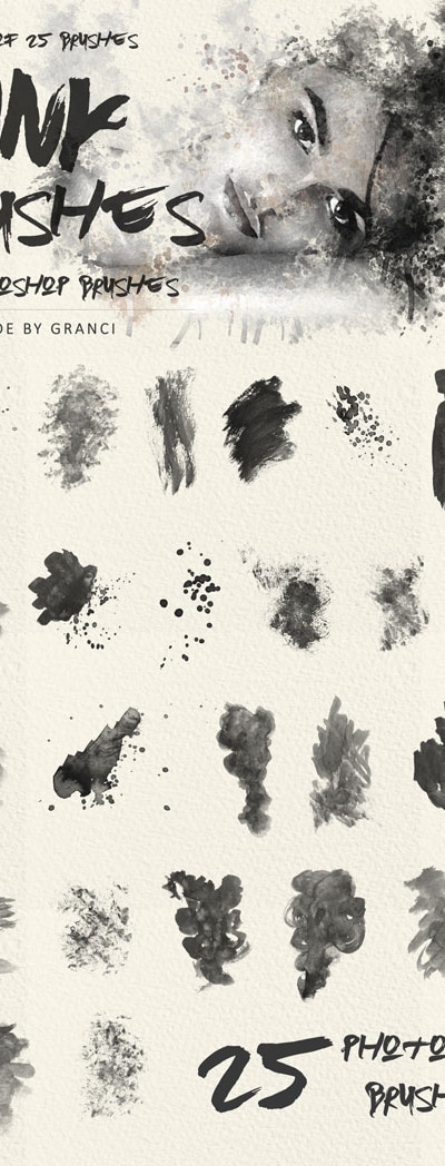 Real Ink Brushes, Add-ons | GraphicRiver