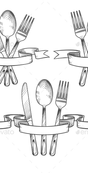 Silverware, Vectors | GraphicRiver