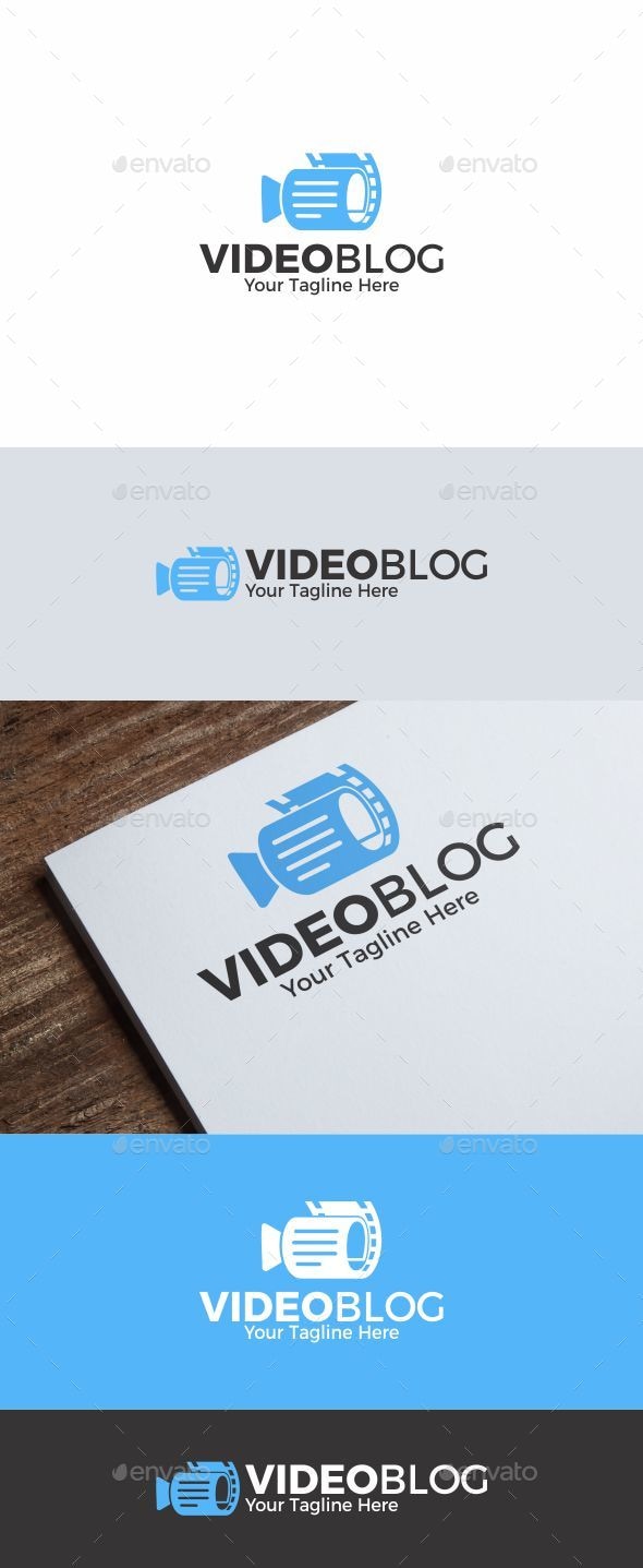Video Blog logo, Logo Templates | GraphicRiver