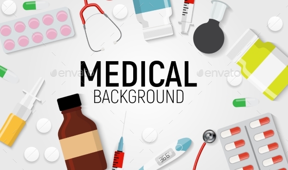 Health Medical Background, Vectors | GraphicRiver