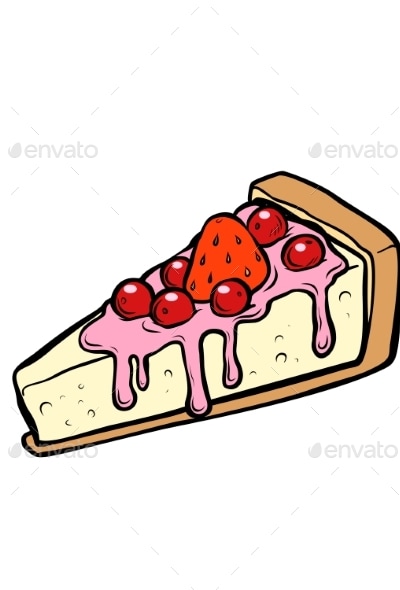 Piece of Cake Pie, Vectors | GraphicRiver