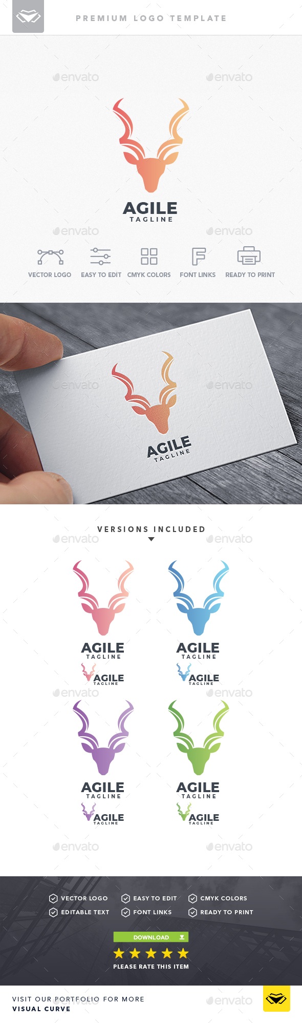 Agile Logo, Logo Templates | GraphicRiver