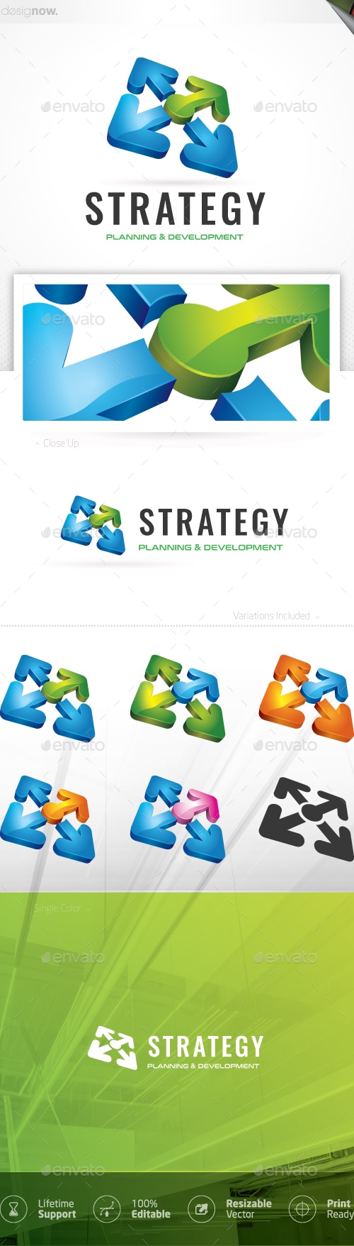 Strategy Logo, Logo Templates | GraphicRiver