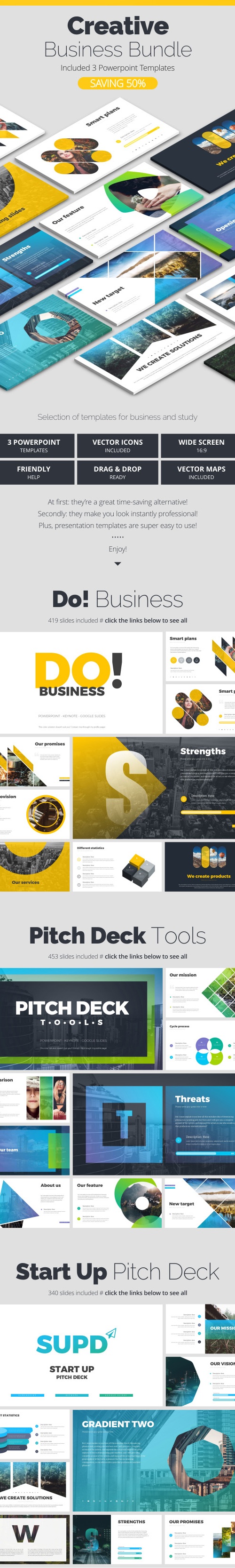 Creative Bundle, Presentation Templates | GraphicRiver