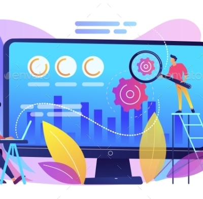 Conversion Rate Optimization Concept Vector, Vectors | GraphicRiver