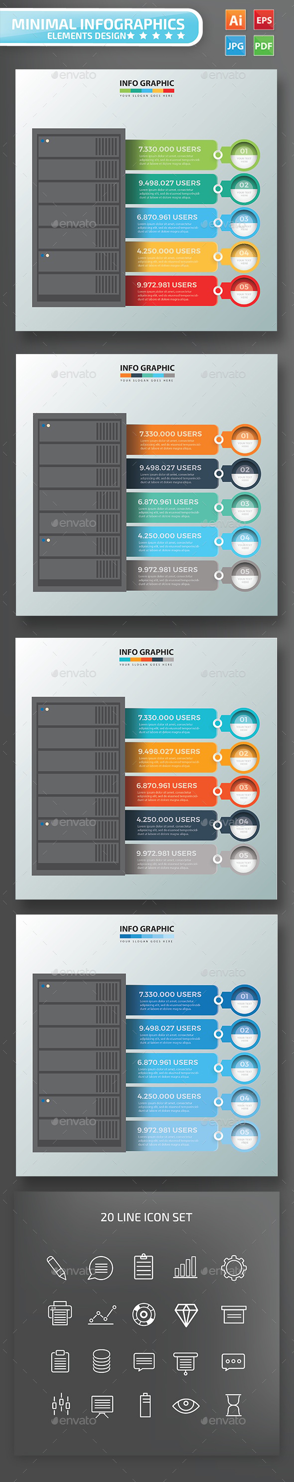 Database Server Infographic Design, Infographics | GraphicRiver